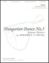 Hungarian Dance No. 5 Handbell sheet music cover